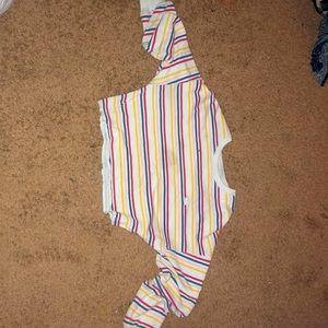 think cropped sweatshirt